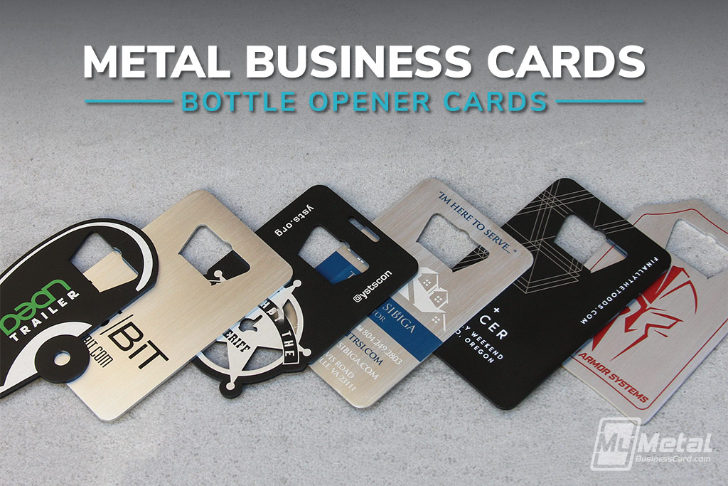 Business Card Bottle Opener